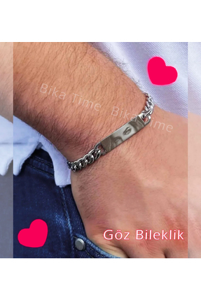 Bika Time Çelik Bileklik Asla Paslanmaz Kişiye Özel