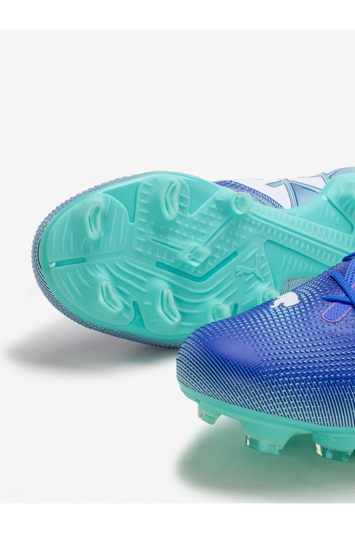 Puma Future 7 Match Fg/Ag Erkek Mavi Futbol Krampon 10793101 görsel 8