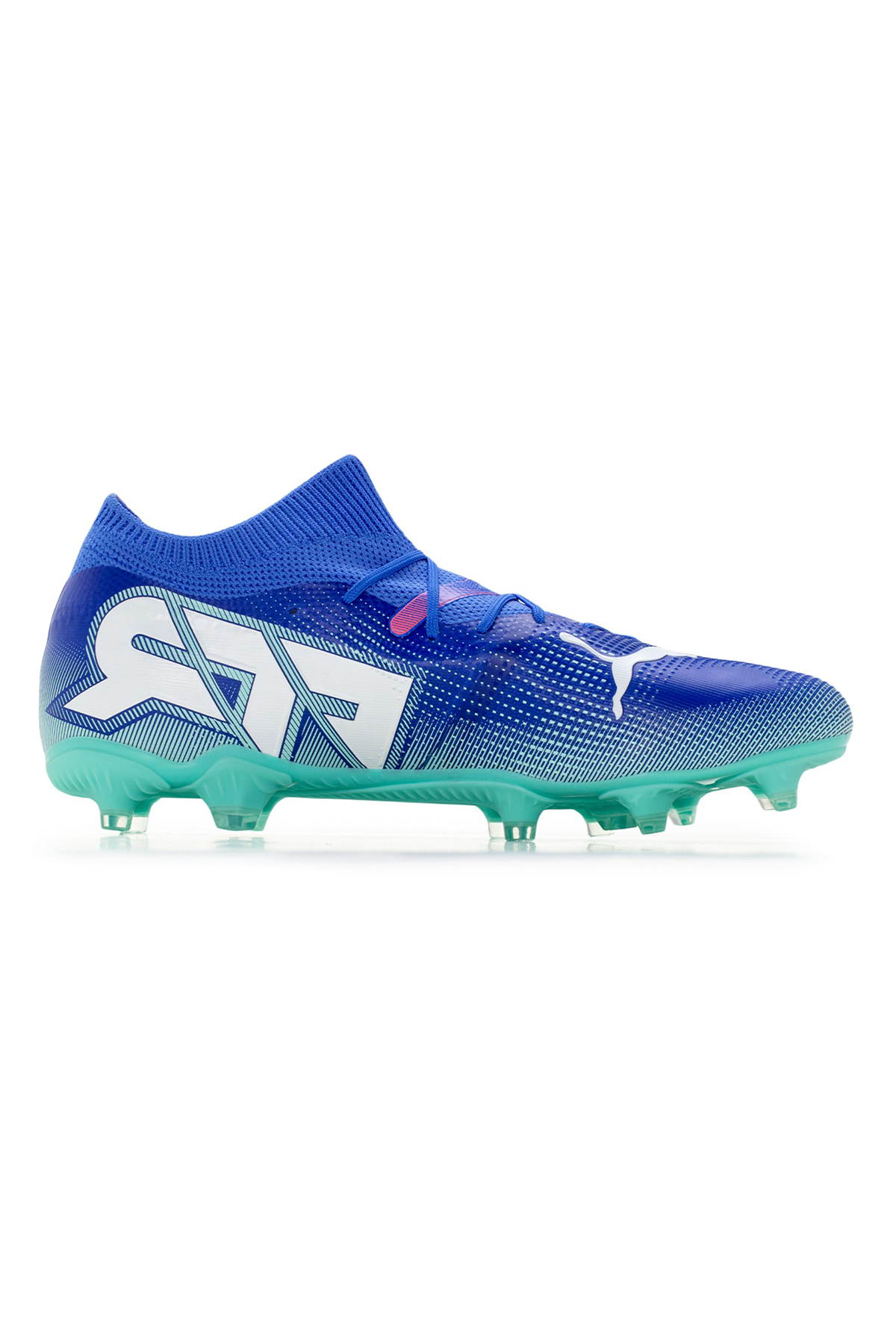 Puma Future 7 Match Fg/Ag Erkek Mavi Futbol Krampon 10793101 görsel 7