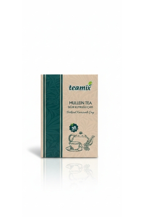 teamix Mullein Tea Sığır Kuyruğu Bitkisel Karışımlı 60 gr 30 Süzen Poşet