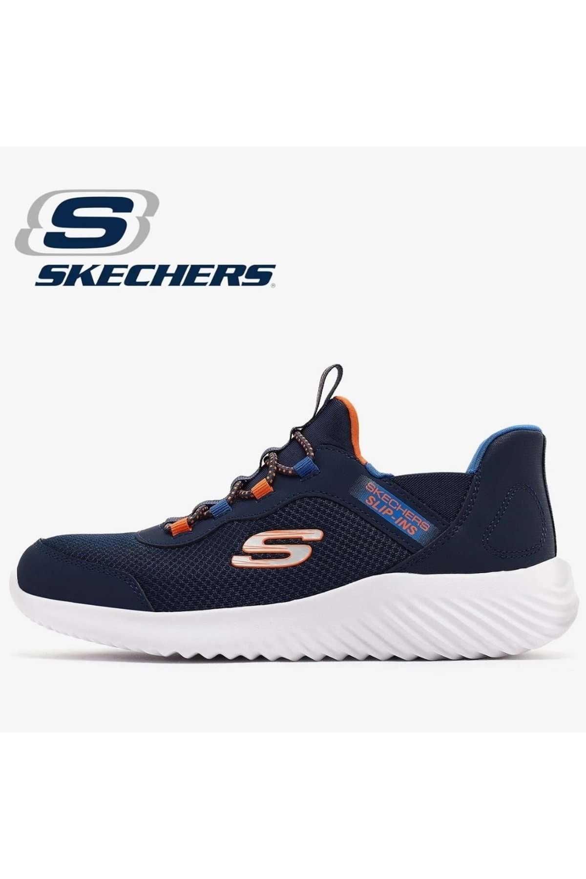 SKECHERS Bounder Slip-İns Brısk-Burst 403822L Ortopedyczne buty sportowe dla ...