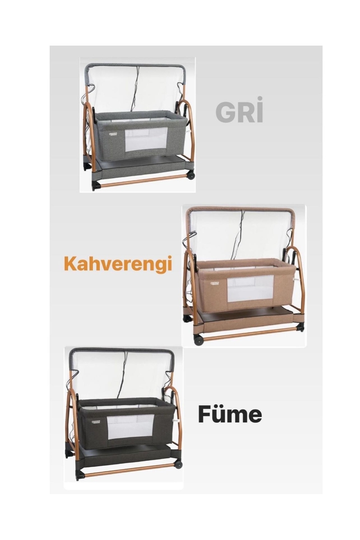 TURHAN BEBE Yeni Doğan Rocco BebekÇeyiz Seti (12Parça) BEŞİK ANA KUCAĞI MAMA SANDALYESİ BEBEK ARABASI PUSET... fotoğrafı 3 (önizleme)