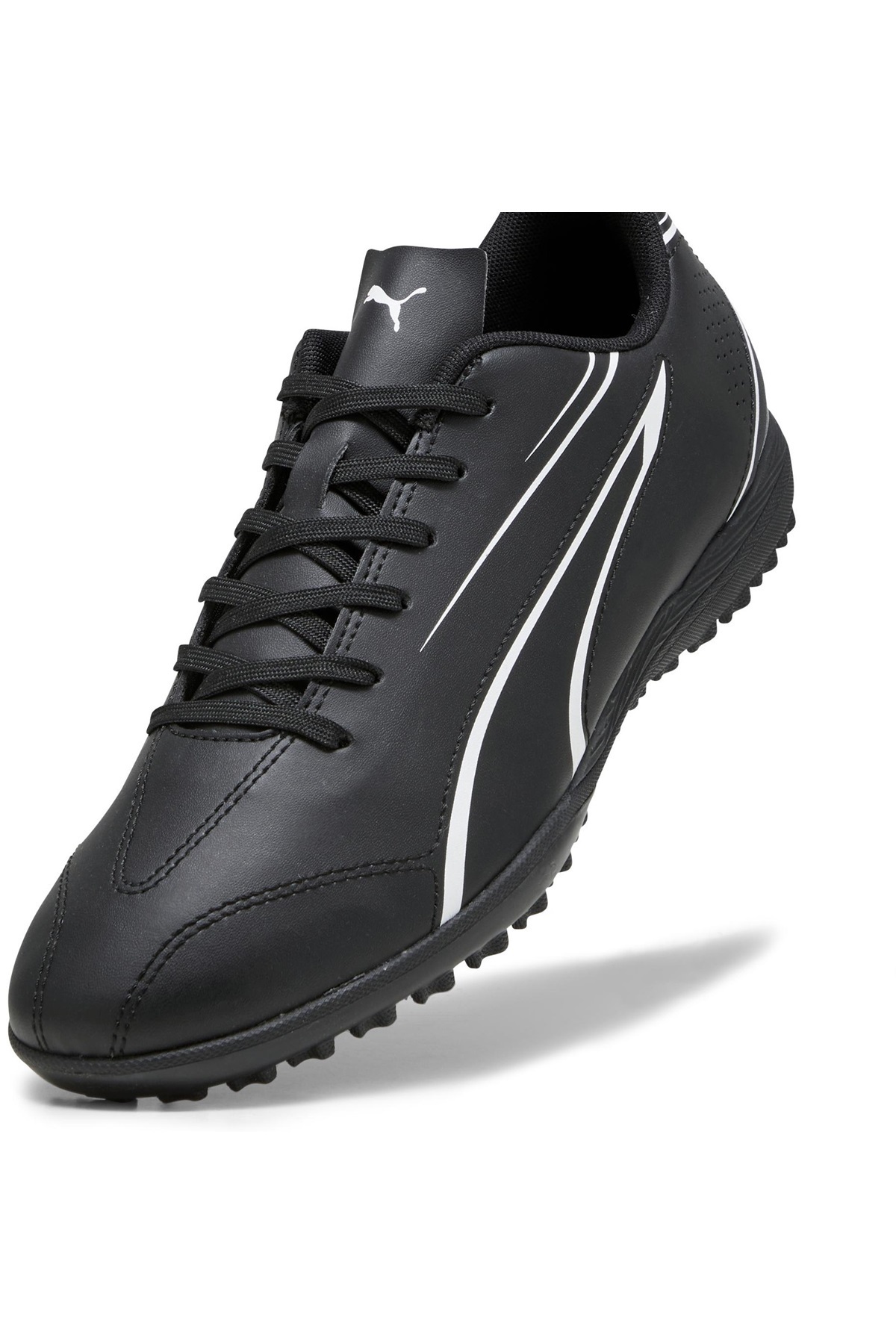 Puma Vitorıa TT 107484 Unisex Halısaha Ayakkabısı SİYAH-BEYAZ görsel 5