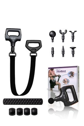 Relax Vibraband Ayarlanabilir Titreşim Kemeri Vurmalı Masaj Tabancası Sporcu ...