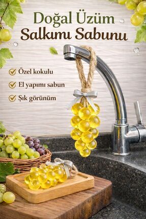 ARMELUXE SHOP Doğal Üzüm Salkımlı Sabun