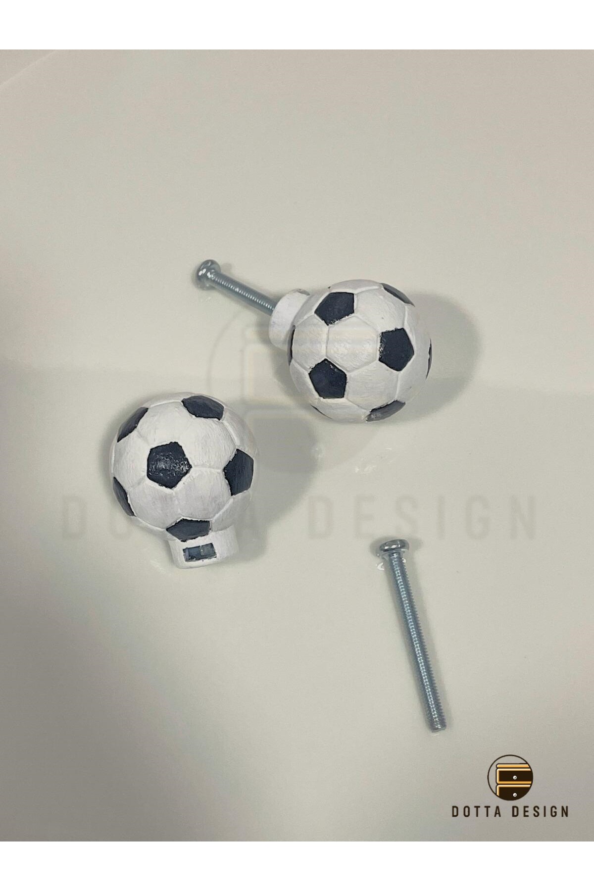 Dotta Design Çocuk Odası Kulpları - Futbol Topu Kulp (Tekli) fotoğrafı 4 (önizleme)