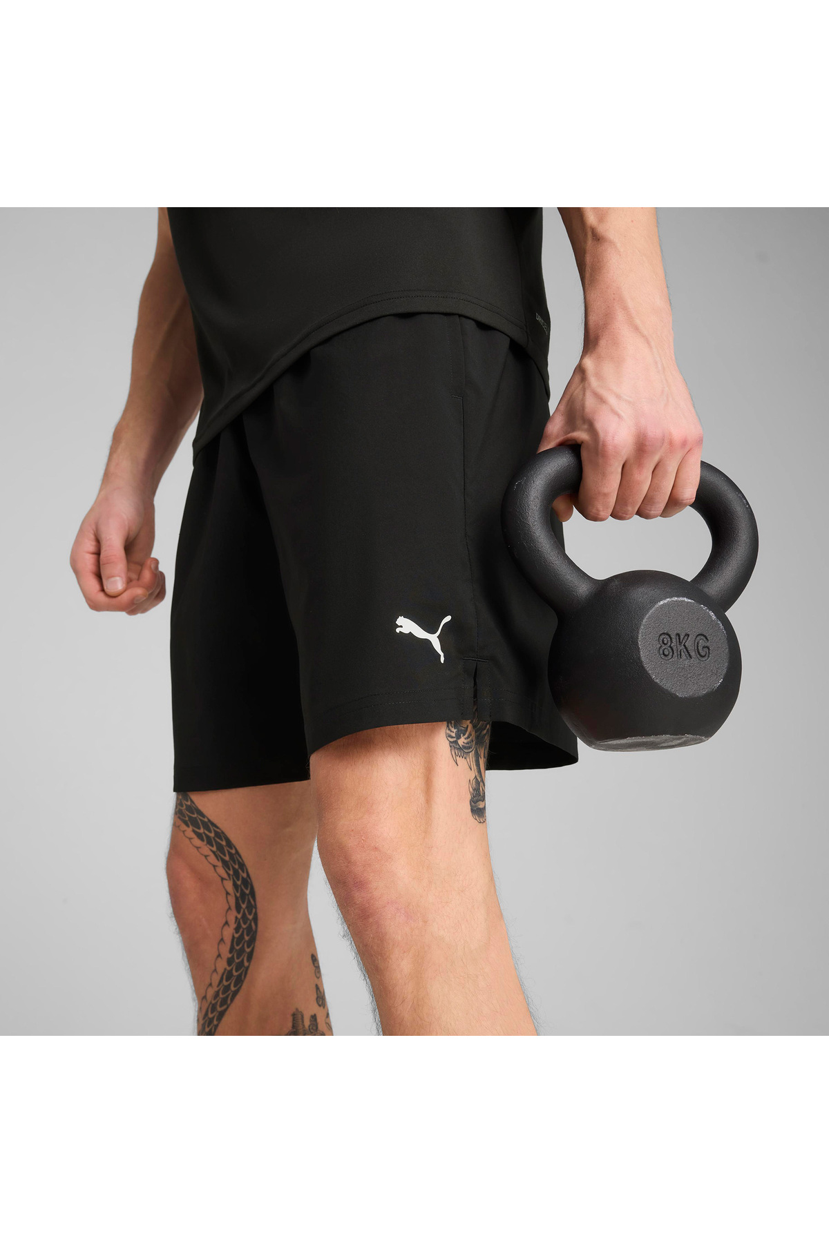 شورت ورزشی مردانه راسته آستین کوتاه | نیو بالانس New Balance 52591001 - تصویر 4
