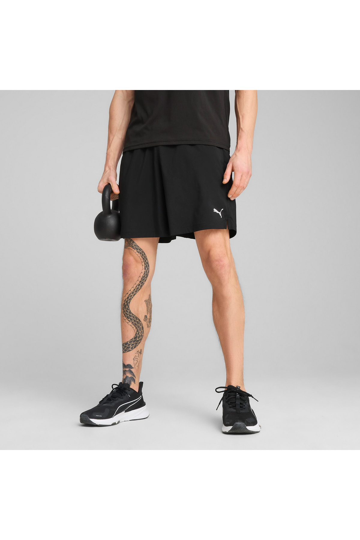 شورت ورزشی مردانه راسته آستین کوتاه | نیو بالانس New Balance 52591001 - تصویر 3