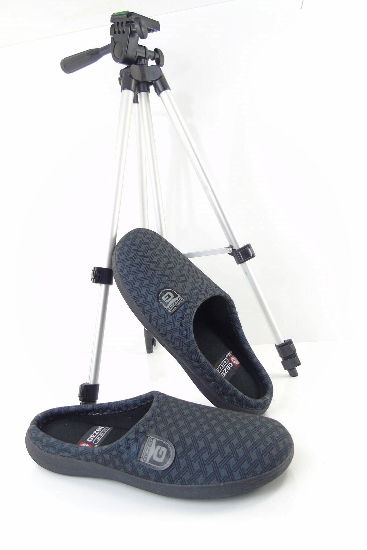 Gezer  Erkek Kışlık Yıkanabilir Ev Terlik - Görsel 3