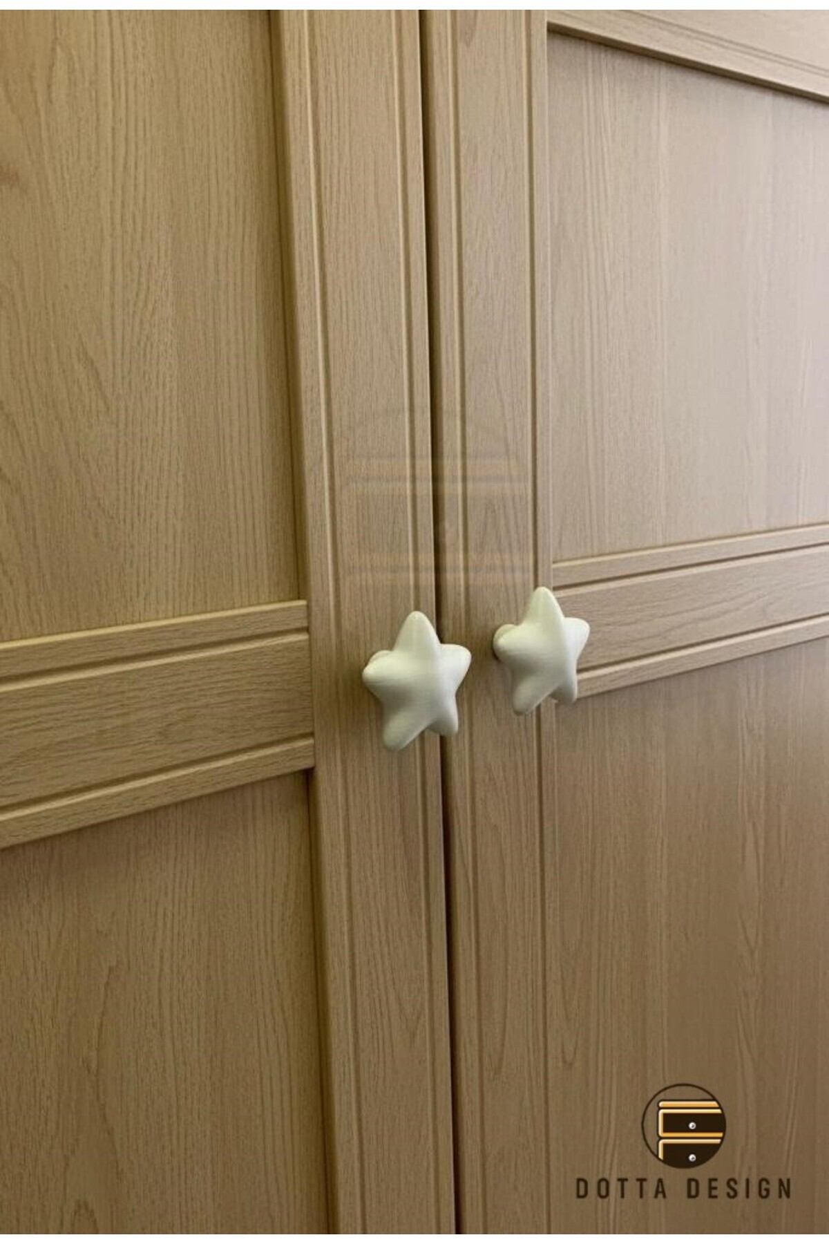 Dotta Design Çocuk Odası Kulpları - Yıldız Kulp (Tekli) fotoğrafı 2 (önizleme)