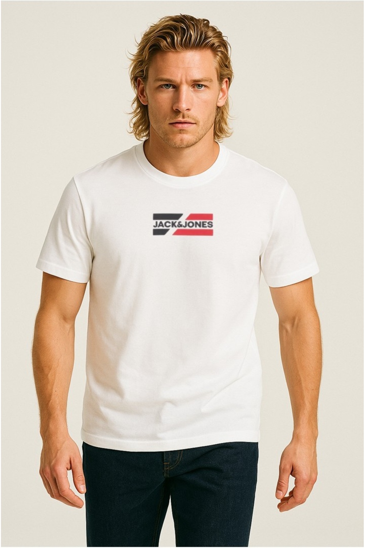 پیراهن آستین کوتاه مردانه جک اند جونز کد 12268415 جک اند جونز تی شرت Jack & Jones