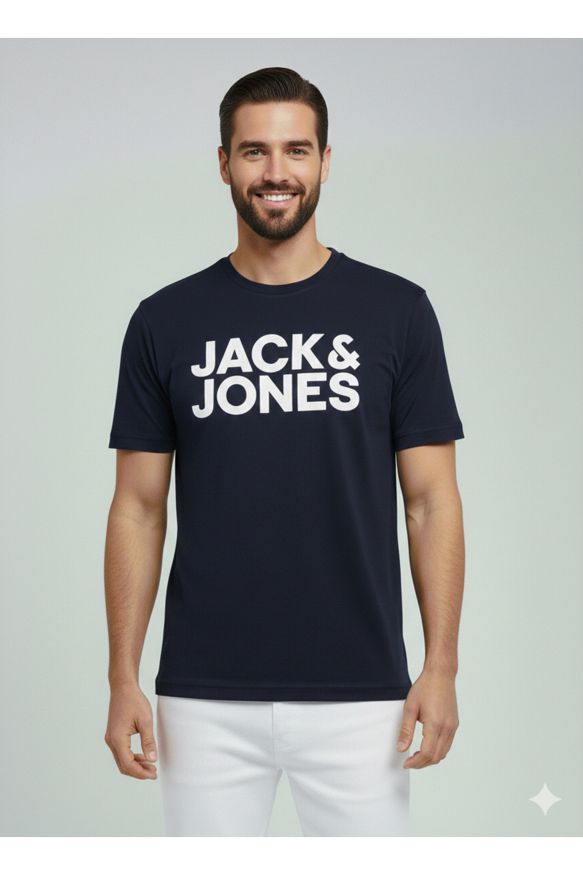 تی‌شرت مردانه جک جونز مدل Jjecorp Logo O Neck کد 12151955sg جک اند جونز تی شرت Jack & Jones