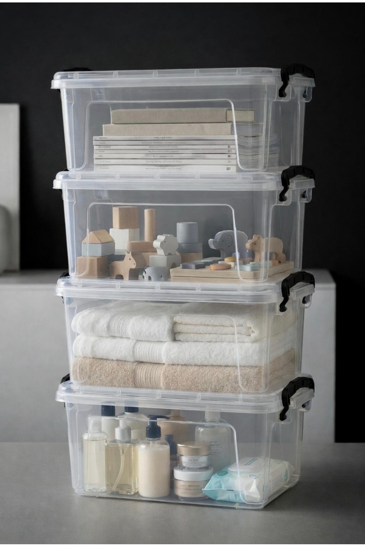セッカ lg上下3セット Tuffex 5 lt fit organizer saklama kabı seti 4 adet - Fiyatı, Yorumları