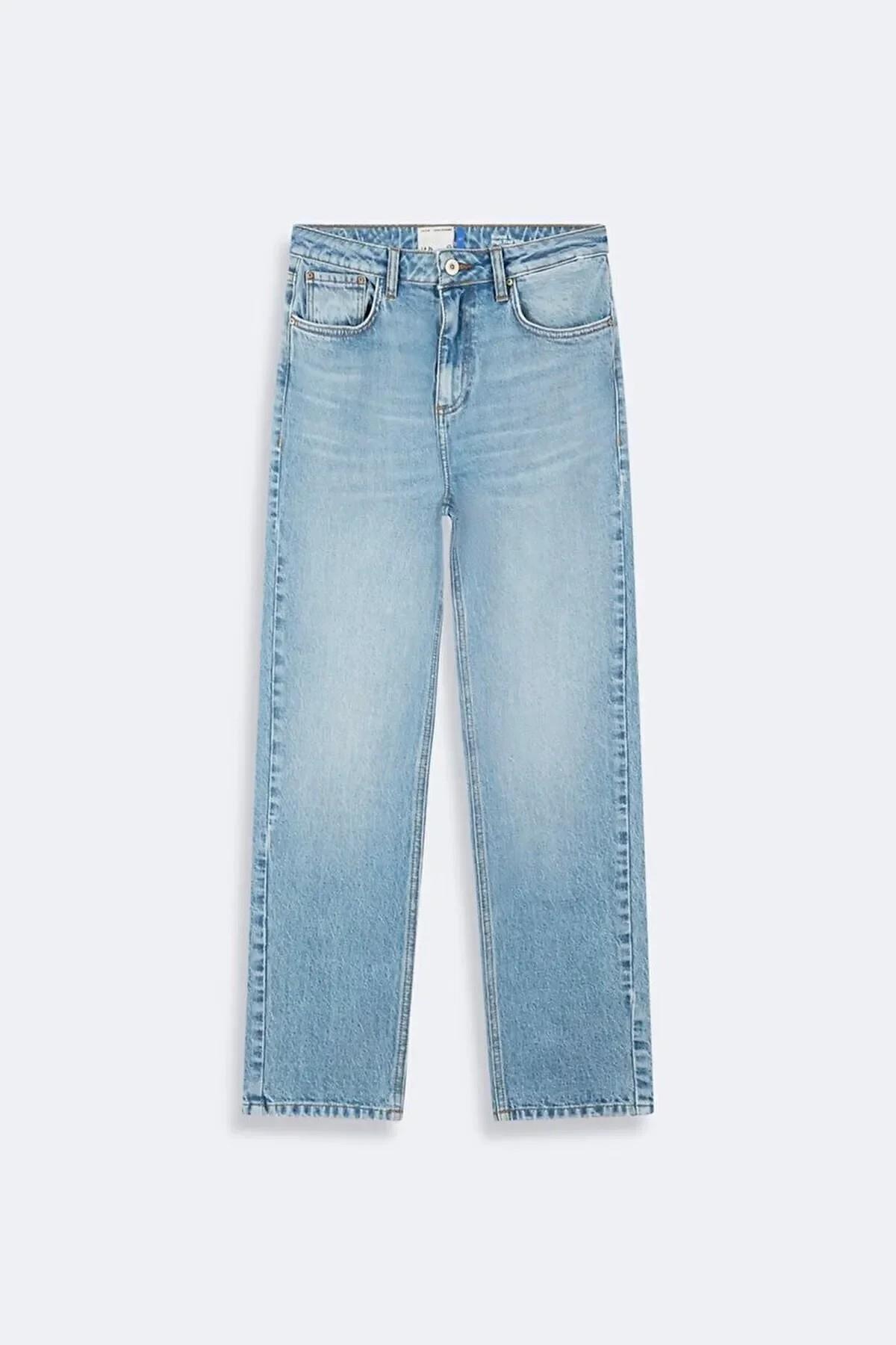 Ronna B Vallona Wash Kadın Jean Pantolon