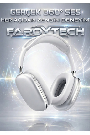 FaroxTech AirPro Kulaklık | Bluetooth Kulaklık | Yumuşak ve Sağlam Yapı | Blu...