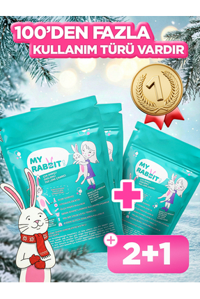 My Rabbit! Çamaşır Ve Yüzey Için Çok Amaçlı Oksijenli Toz Leke Çıkarıcı ve be...