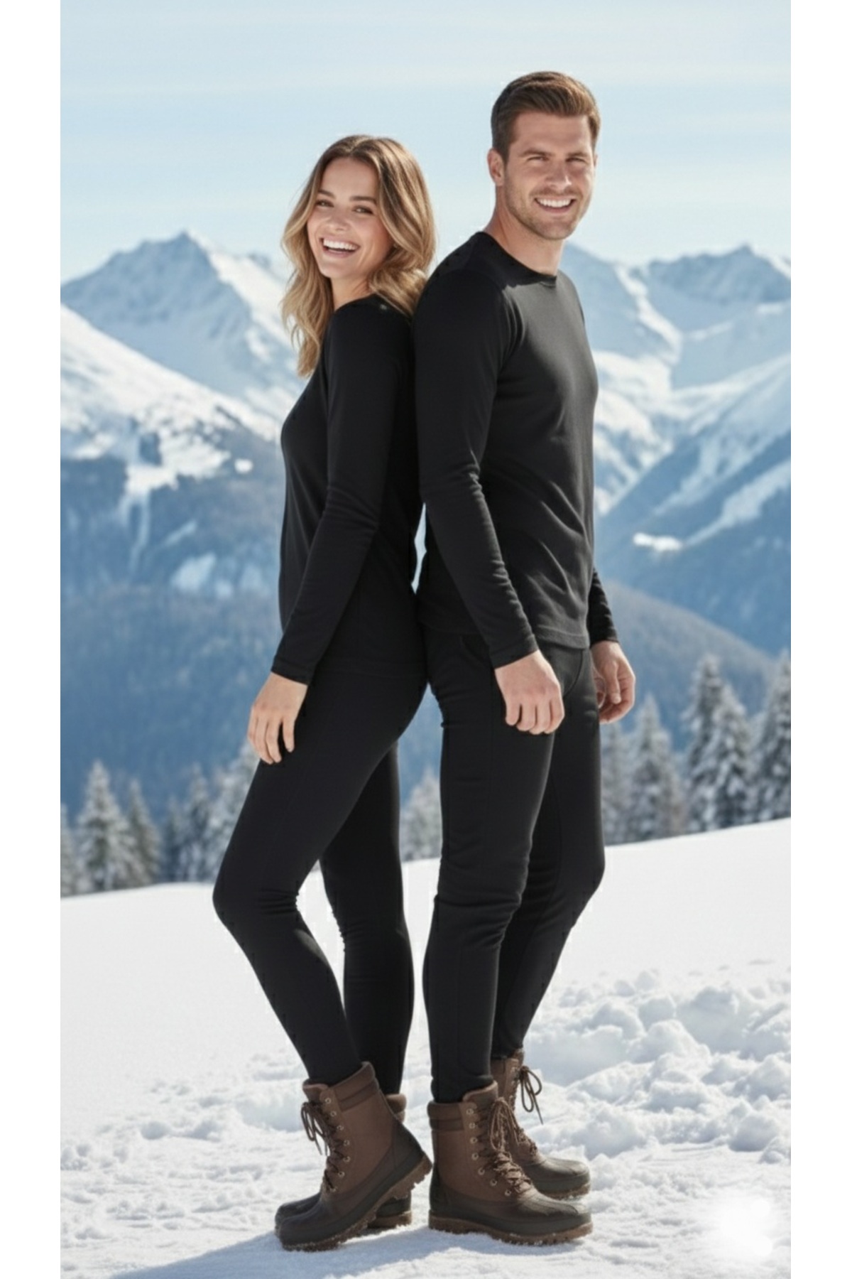 JAKC WAYS Unisex Termal Içlik Takım, Içi Şardonlu görsel 4