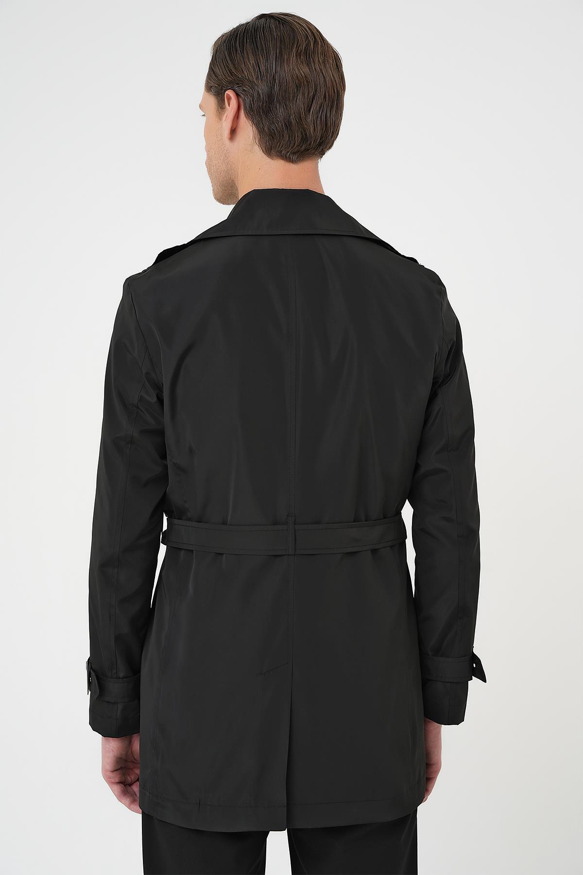 Efor  TRENÇKOT 04 Siyah Pardösü - Görsel 6