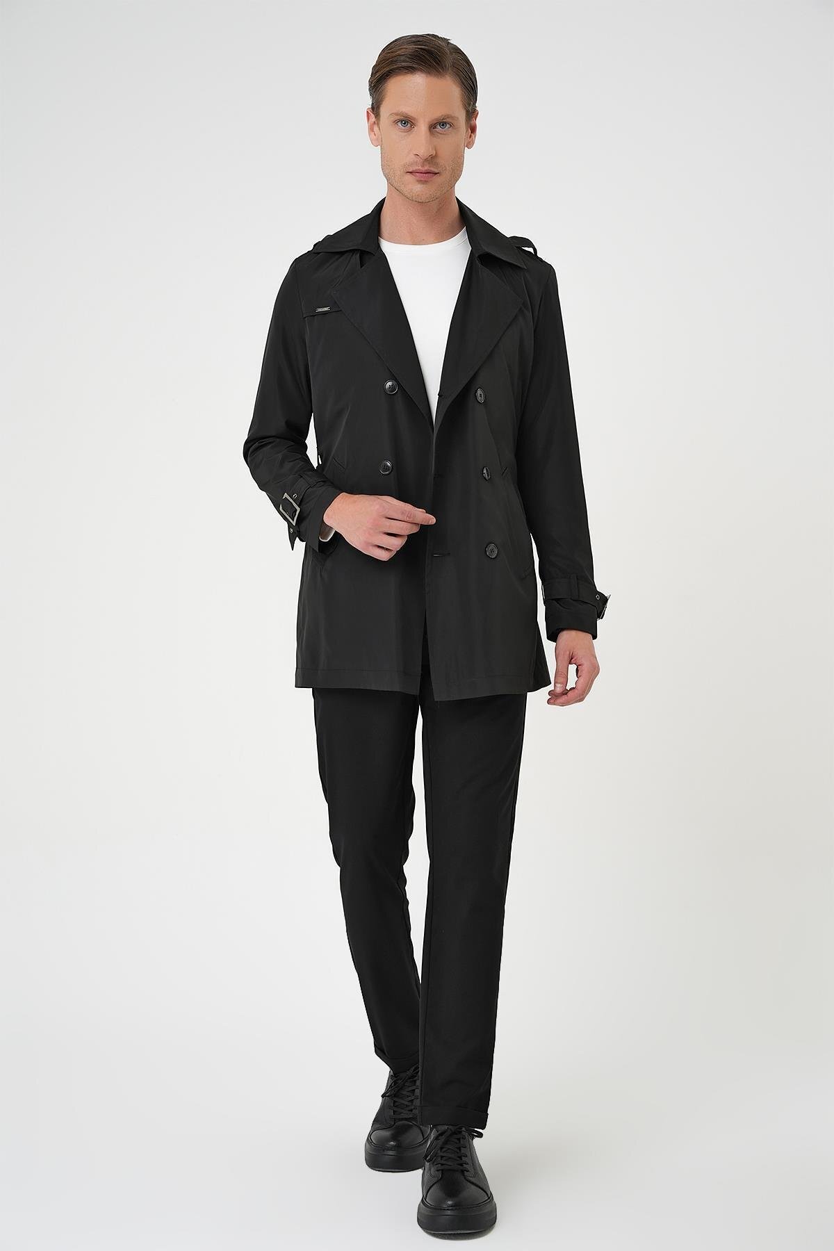 Efor  TRENÇKOT 04 Siyah Pardösü