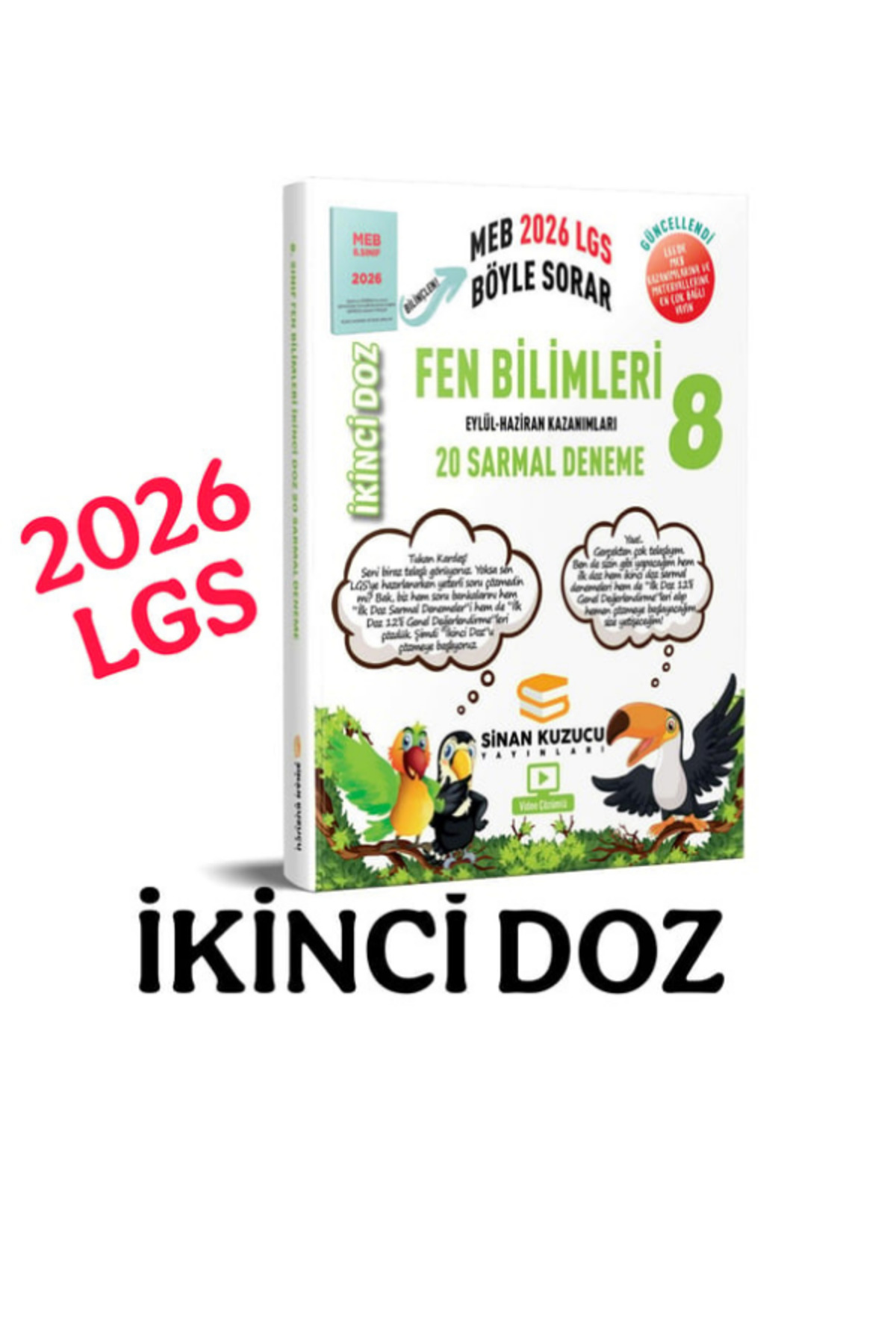 SİNAN KUZUCU YAYINLARI Sinan Kuzucu 8. Sınıf 2026 LGS Fen
