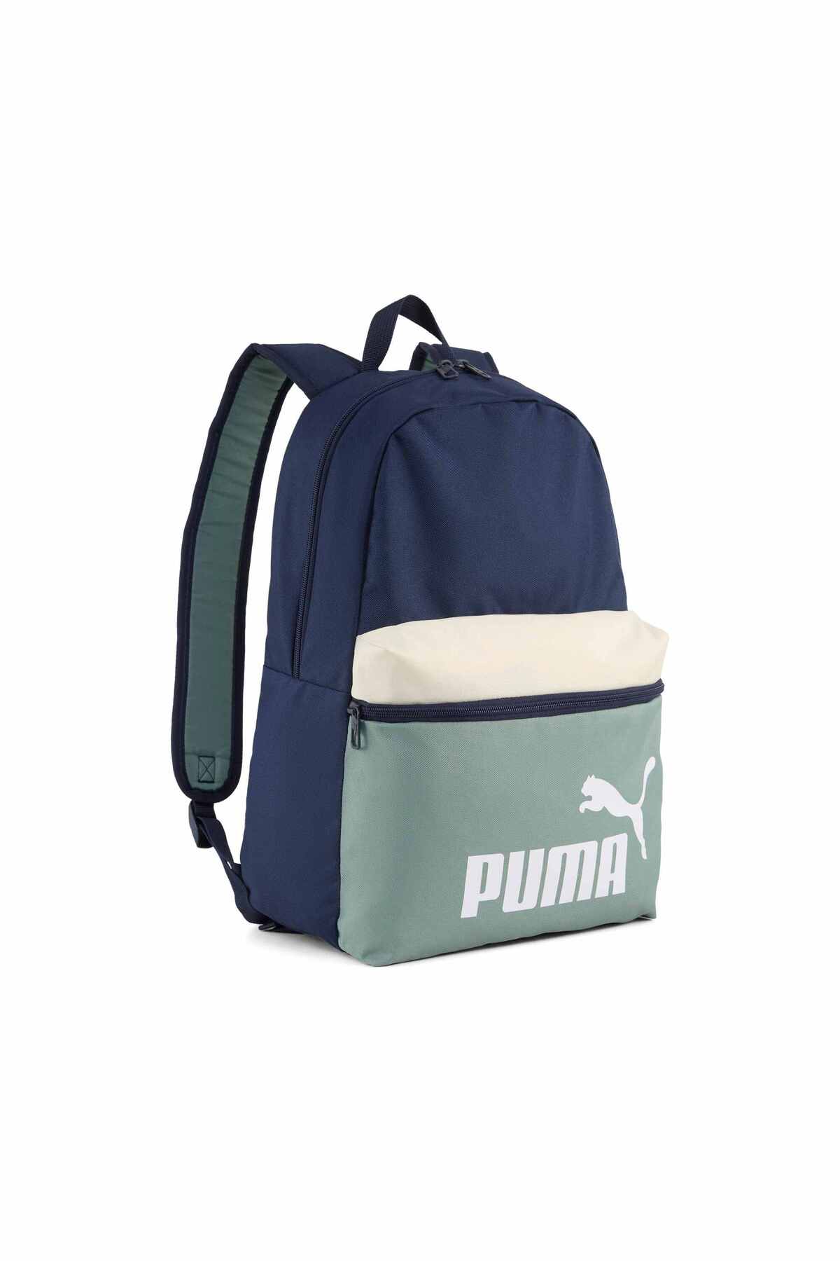 Puma Classic Backpacks, Color Blocking, Front Pocket