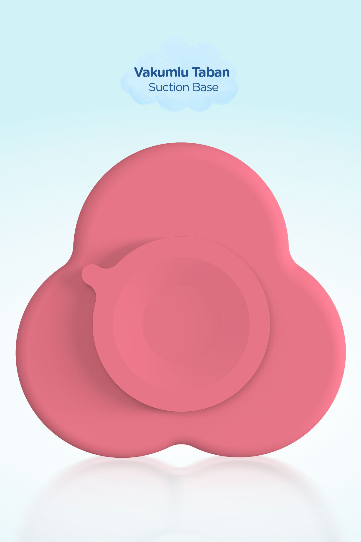 Wee Baby Nanninom Silikon Sürprizli Tabak Pembe fotoğrafı 4 (önizleme)