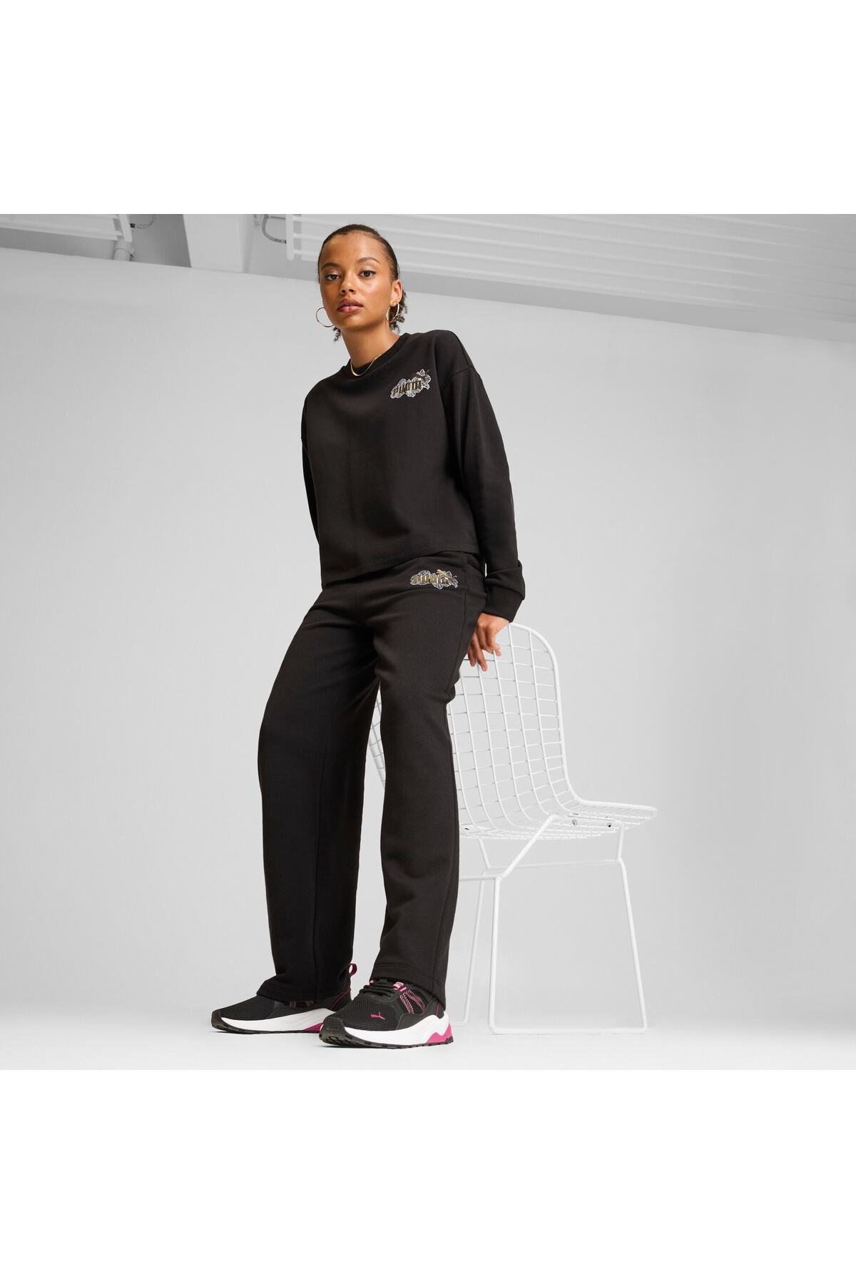 Puma ESS+ CLASS ACT Kadın Sweatshirt görsel 4