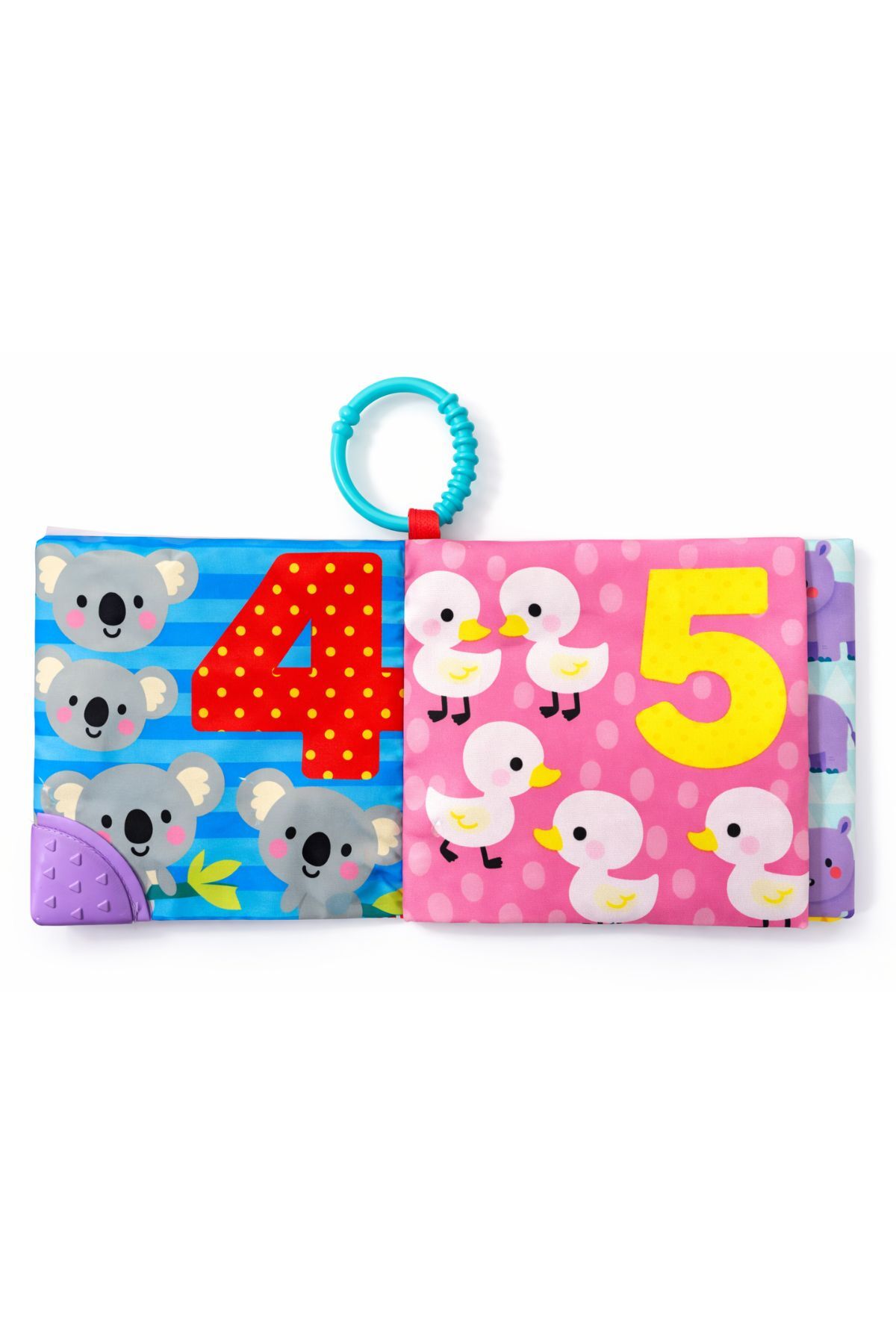 Budizzz Hışırtılı ve Diş Kaşıyıcılı Bebek Kitabı | Sayılarla Tanışıyorum fotoğrafı 2 (önizleme)