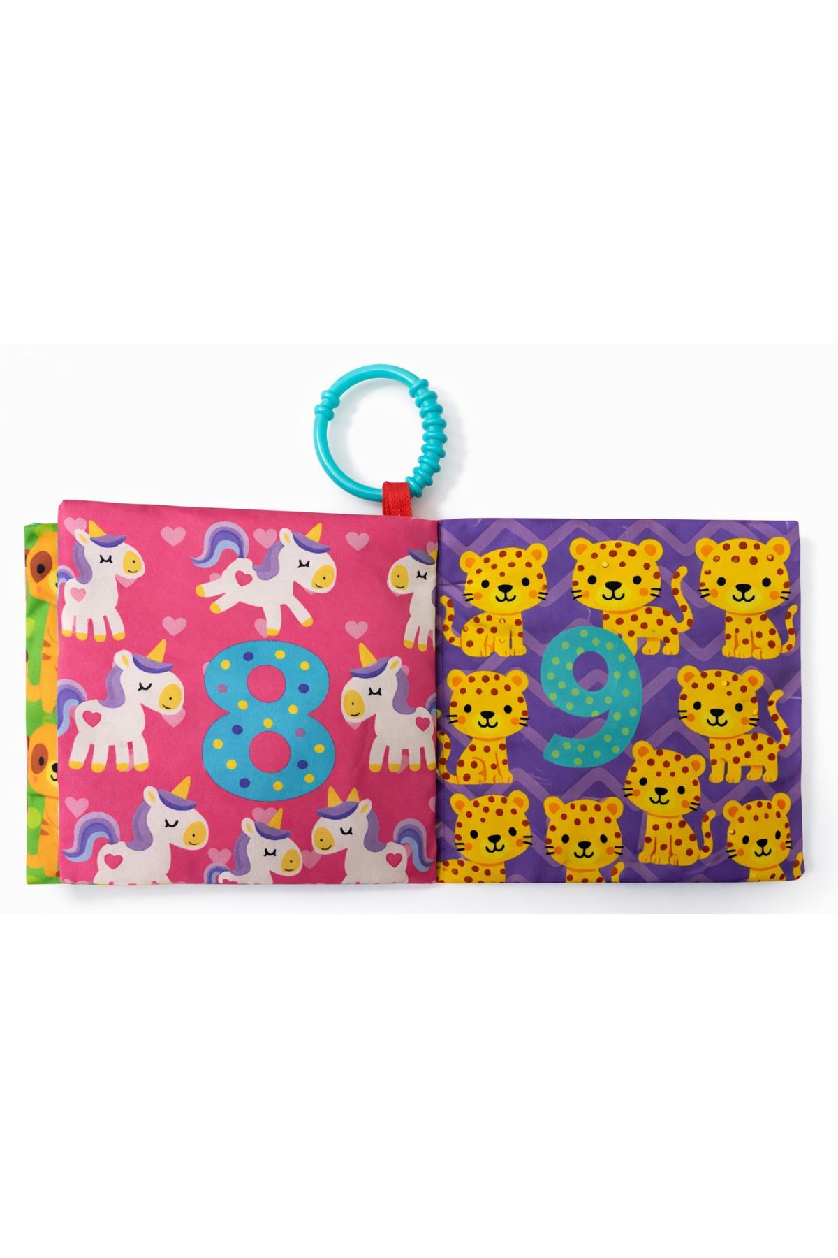 Budizzz Hışırtılı ve Diş Kaşıyıcılı Bebek Kitabı | Sayılarla Tanışıyorum fotoğrafı 4 (önizleme)