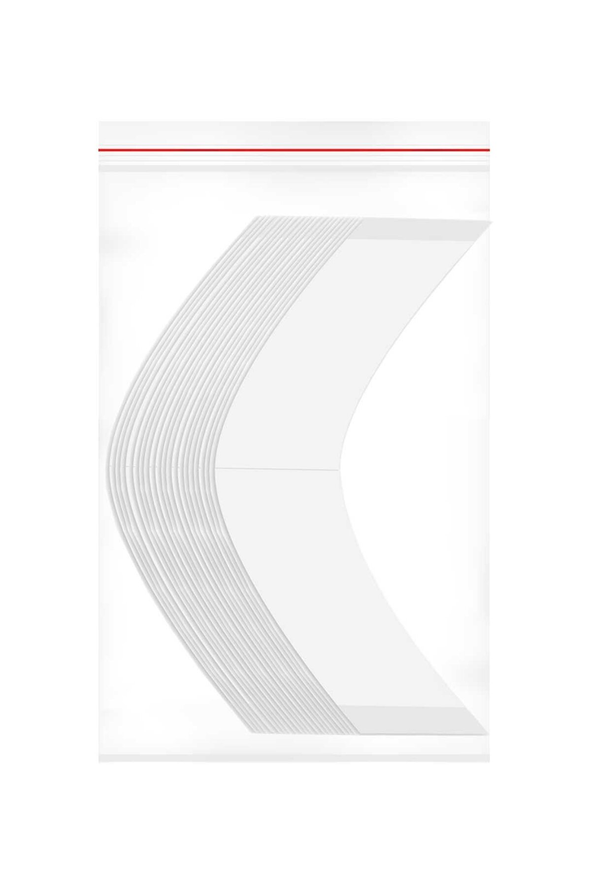 Lace Front™ Protez Saç Bandı Oval "A″ (2,0 x 7,5 cm) 36 Adet — LF A — تصویر 2 از 4