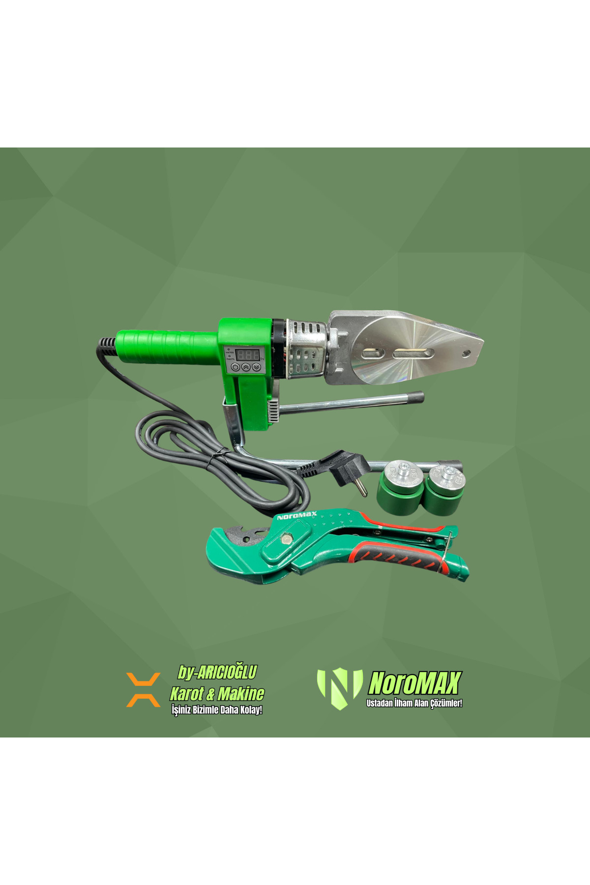 Noromax NR-02 Set 2 1600W Dijital Boru Kaynak Makinesi - Fiyatı
