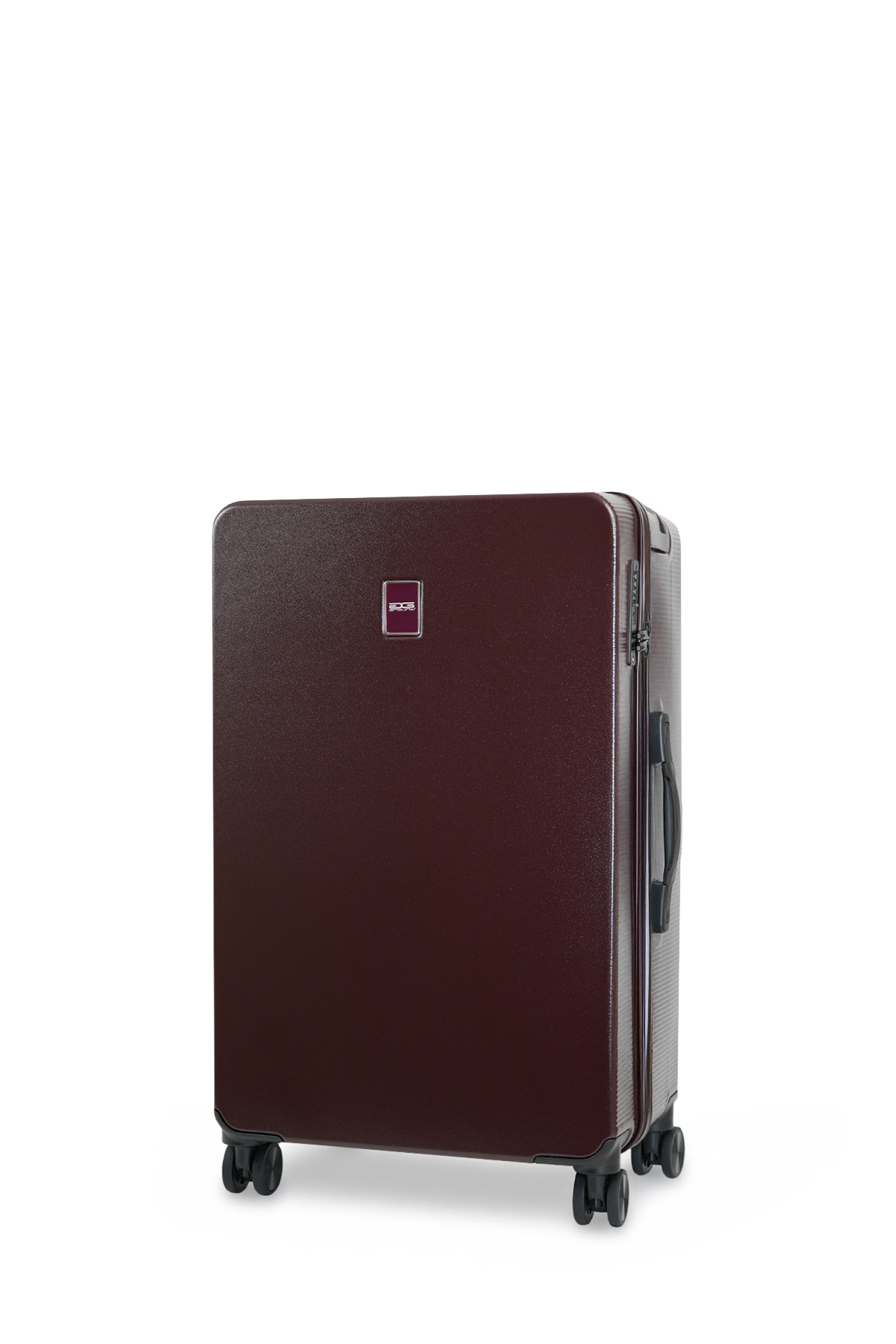 GROUND  Jade Orta Boy Valiz Geniş Çekçekli – Patlıcan Moru - 10670 - Görsel 5