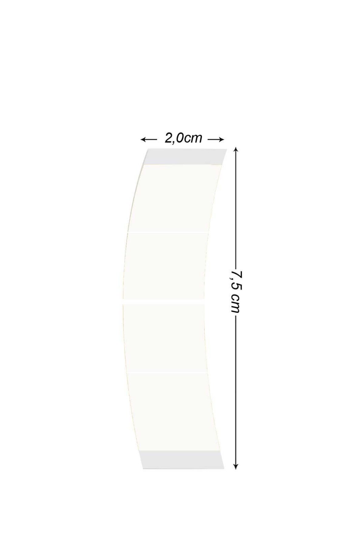Pro-Flex II™ Mini's Protez Saç Bandı Oval (2,0cm x 7,5cm) 72 Adet — PF M — تصویر 5 از 6