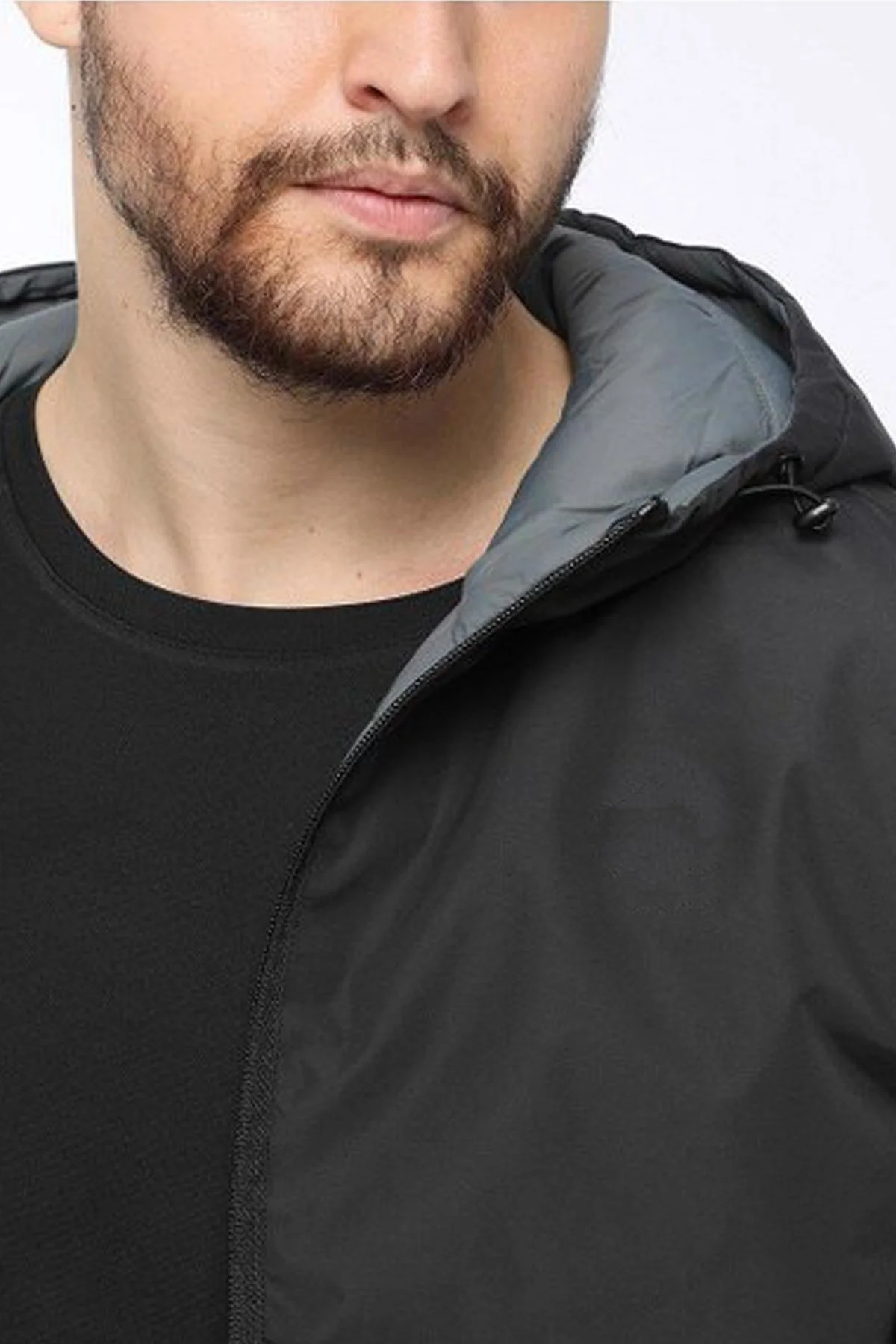 lumberjack Sn55 Lucas Coat Erkek Mont görsel 2