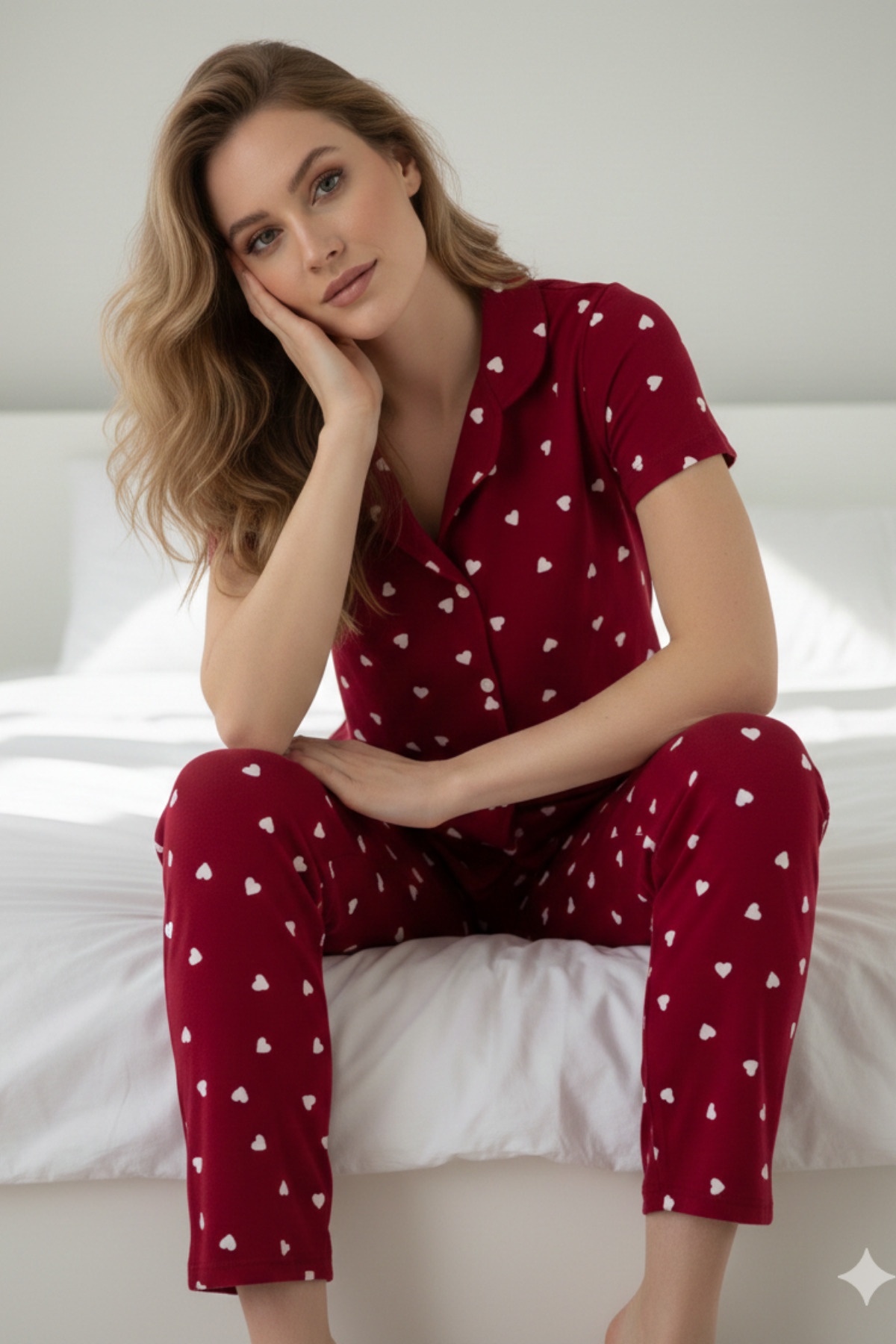 ELİTOL  DÜĞMELİ PİJAMA TAKIM - Görsel 2