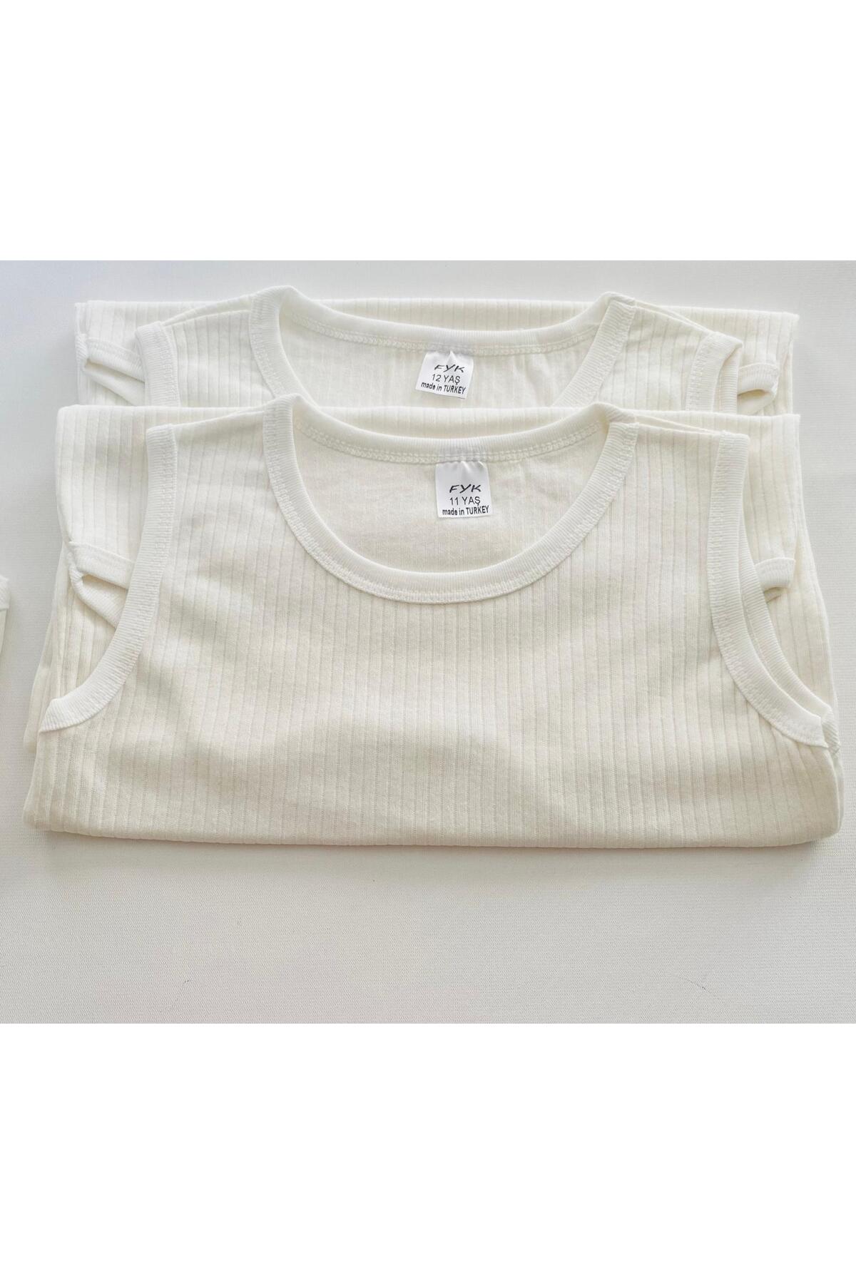 Miyakidsworld Unısex Iç Atlet Set Dört Mevsim Yumuşak Dokulu BÜYÜK BOY ÇITÇITLI BODY 5 Li Paket fotoğrafı 3 (önizleme)