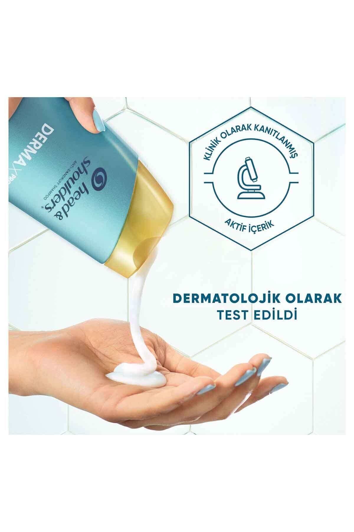 Dermaxpro Scalp & Hair Revitaliser Dökülme Ve Kepek Karşıtı Şampuan Kafein Ve Seramid ile 300 ml — 8700216530583 — تصویر 5 از 6