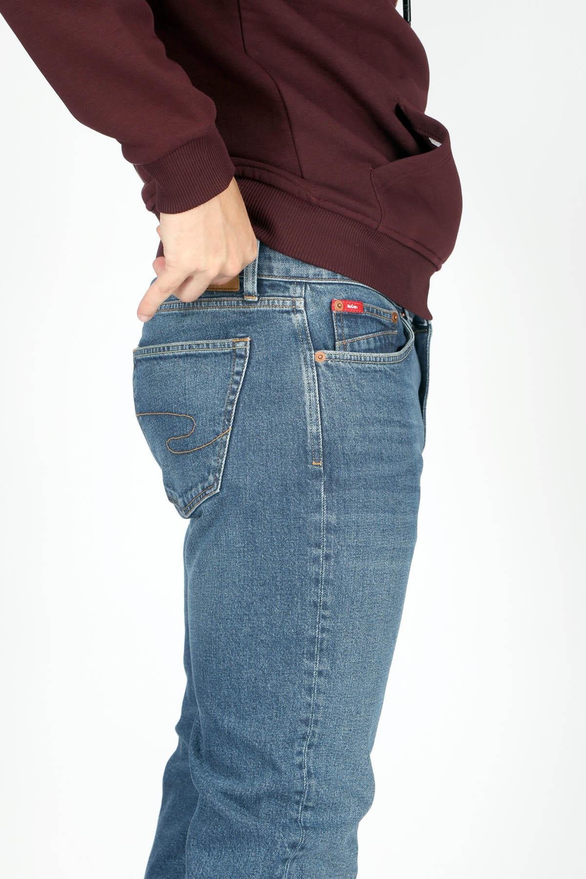Lee Cooper  Normal Bel Straight Erkek Denim Pantolon 251 LCM 121012 HARRY FRANCESCA MID - Görsel 4