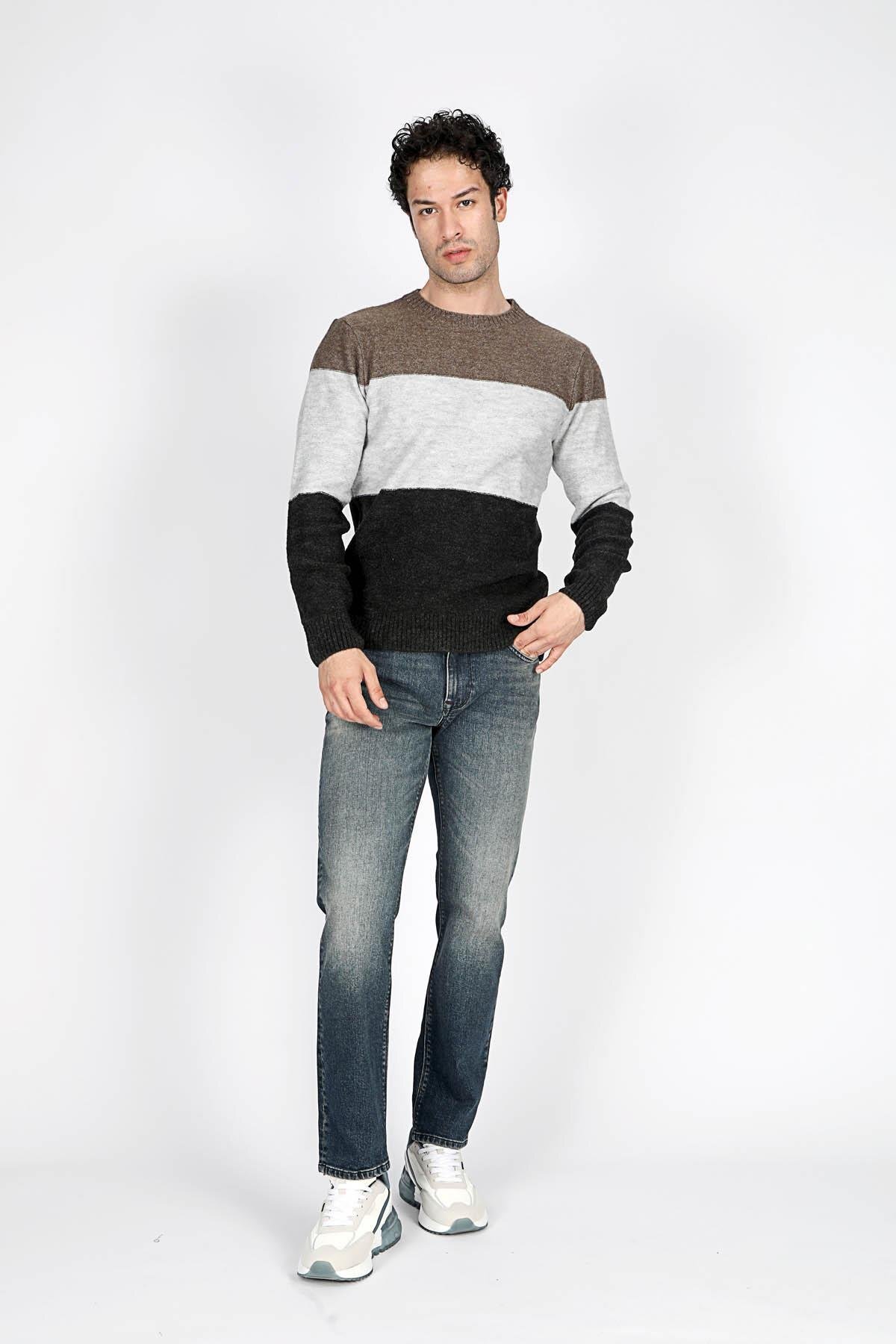 Lee Cooper JAGGER EDDIE BLUE OD Slim Straight Fit Erkek Denim Pantolon 251 LCM 121063