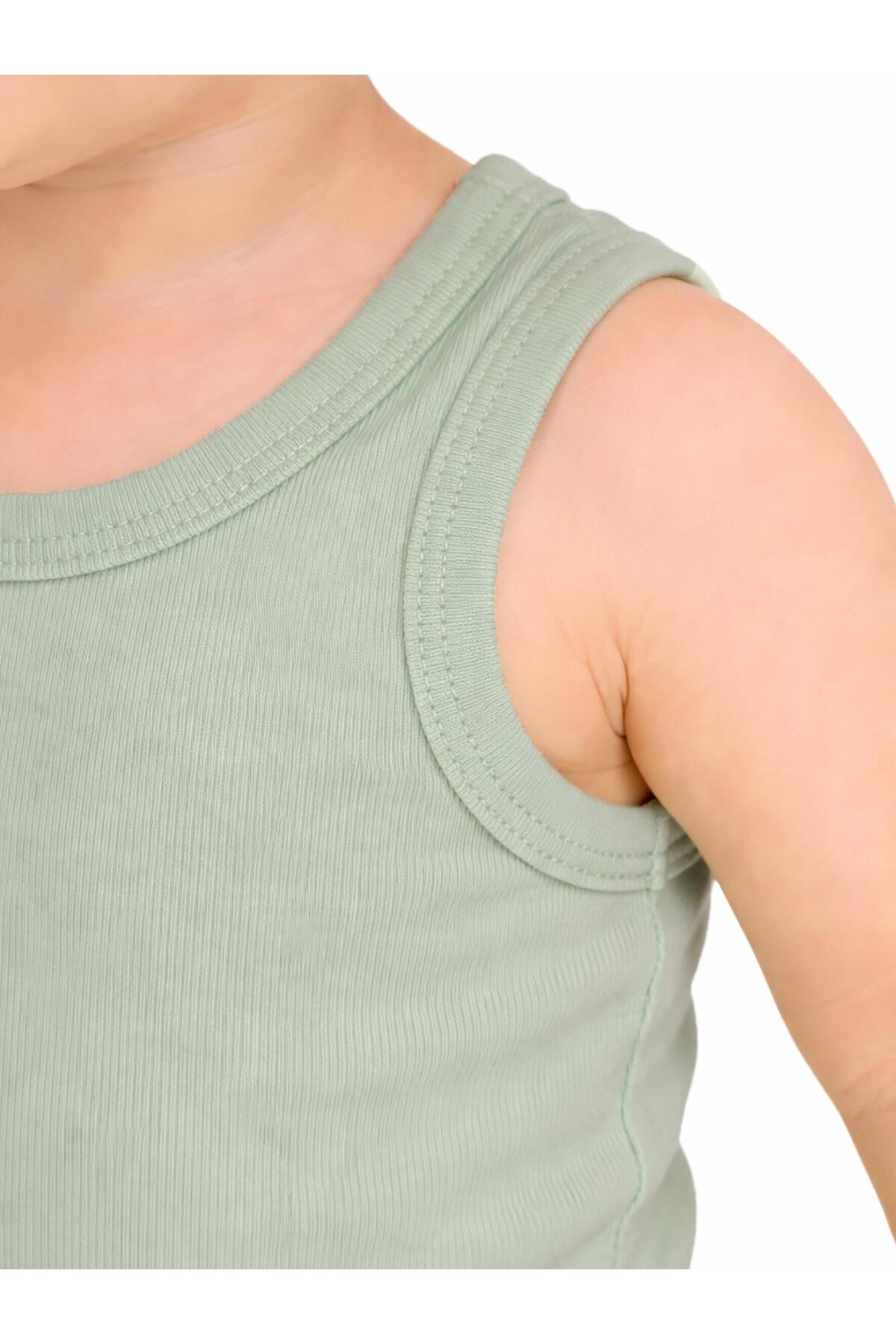 Civil Baby 3'lü Karışık Renk 3-36 Ay Çıtçıtlı Badi - Bej fotoğrafı 5 (önizleme)