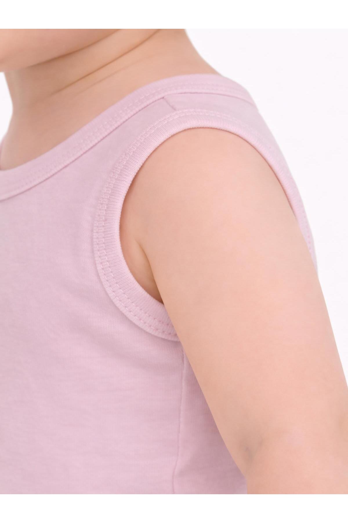 Civil Baby Organik 5 li Sıfır Kol Çıtçıtlı Badi - Pembe fotoğrafı 3 (önizleme)