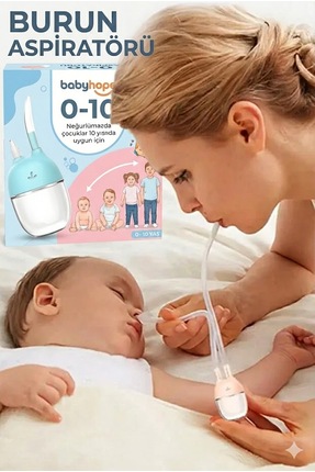 Babyhope Esp-923 Bebek & Çocuk Burun Aspiratörü 0-10 Yaş Uyumlu Temizleme Cih...