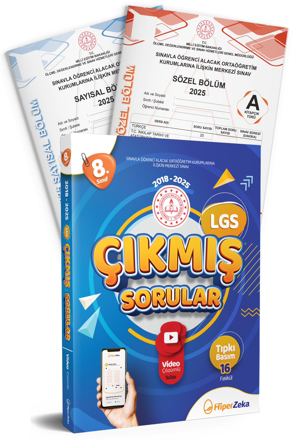 Hiper Zeka 2025 8. Sınıf Meb Lgs Çıkmış Sorular Mavi Kapak - 2018