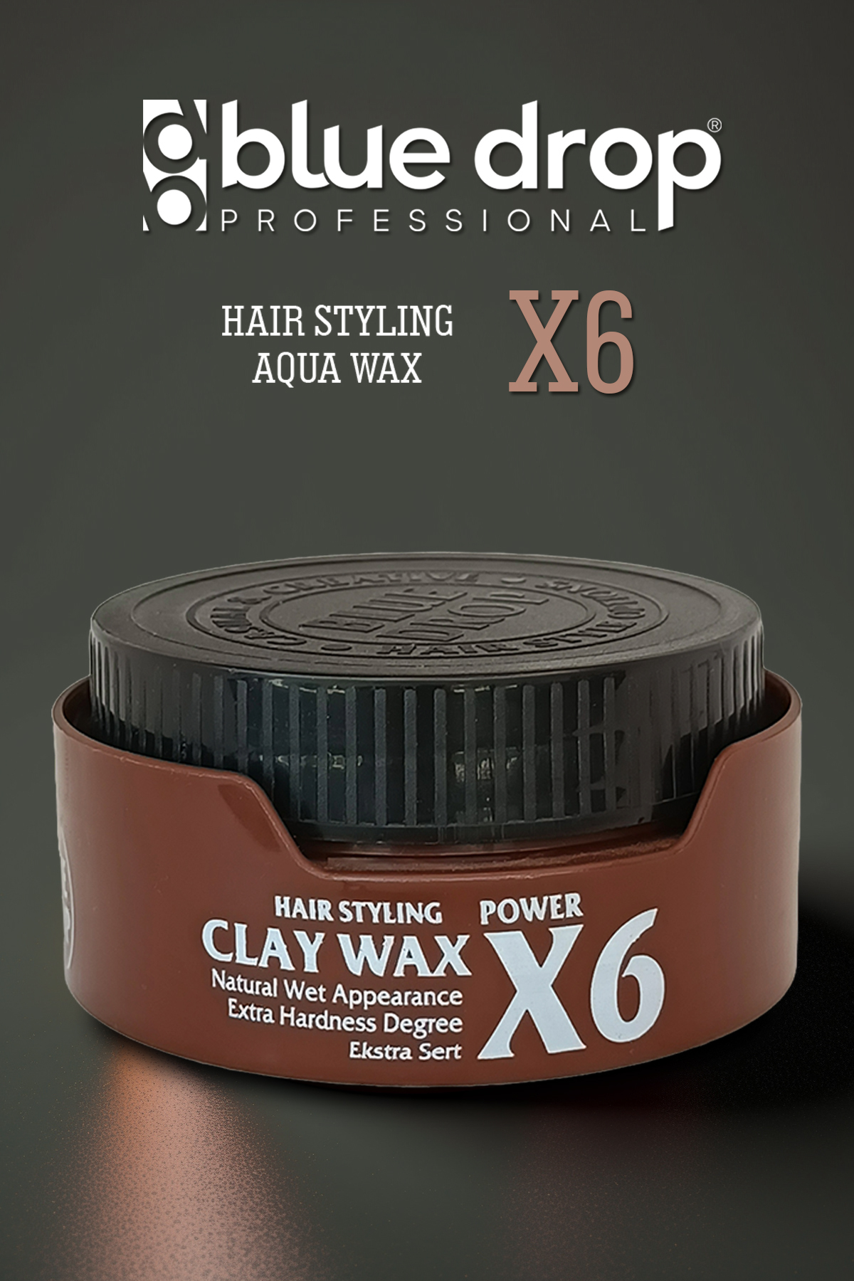 Aqua Wax X6 Killi Su Bazlı Saç Wax - Güçlü Tutuculuk Mat Sert Görünüm Günlük Kullanım 150 ml — x6 — تصویر 6 از 8