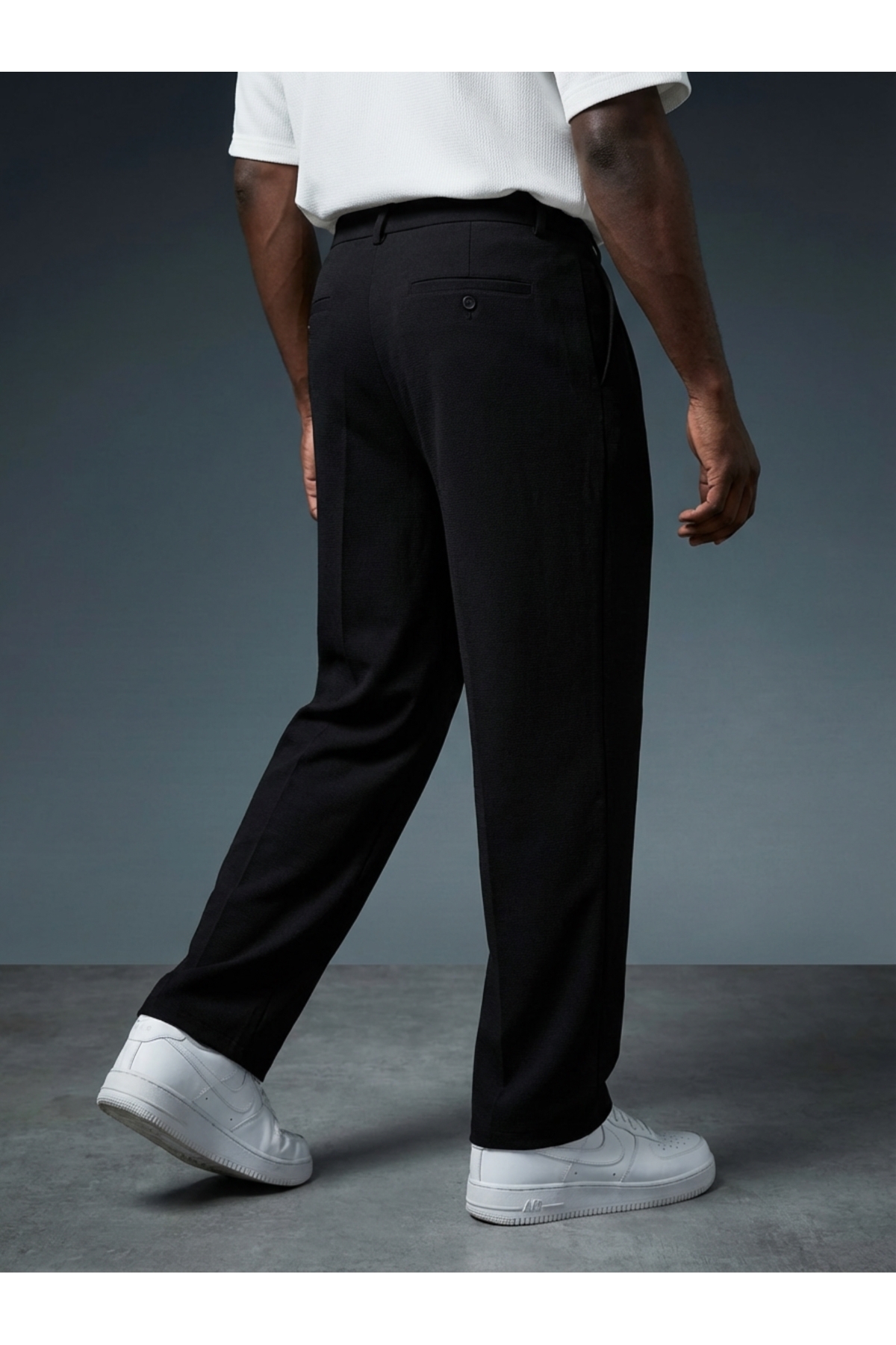 KHAYN  BAGGY ÖNÜ PİLELİ KUMAŞ PANTALON K2013KP - Görsel 3