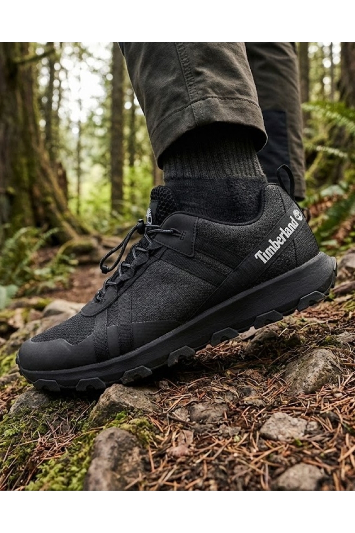 تیمبرلند کفش ورزشی مردانه وینسور تریل مدل Trail Low Lace Up Waterproof Snea مشکی B0a6dh2ek91-r