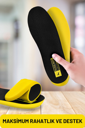 BLACK DEER X15 Yumuşak Ortopedik Tabanlık,rahat Tabanlık,konfor Tabanı,spor T...