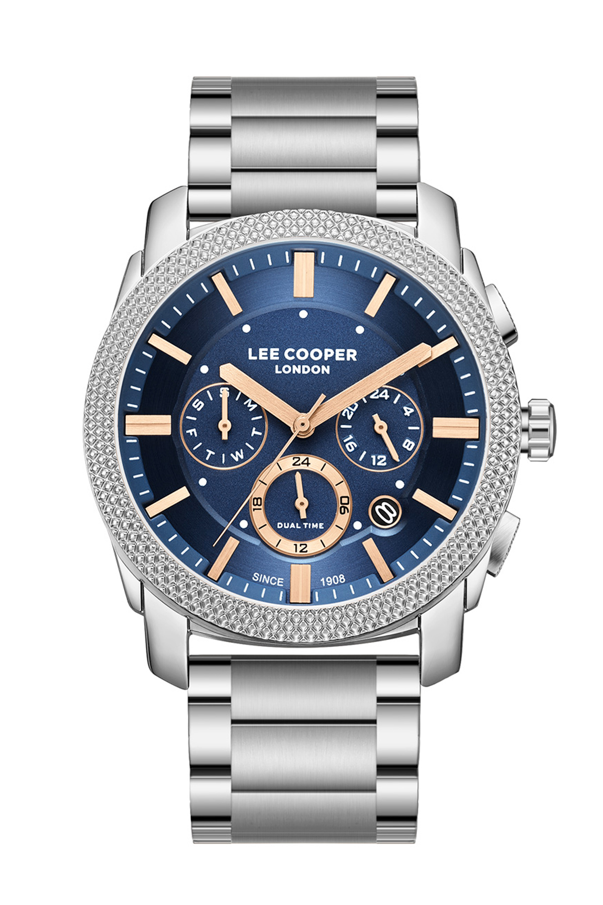Men's Steel Wristwatch with Original Functions Active Calendar