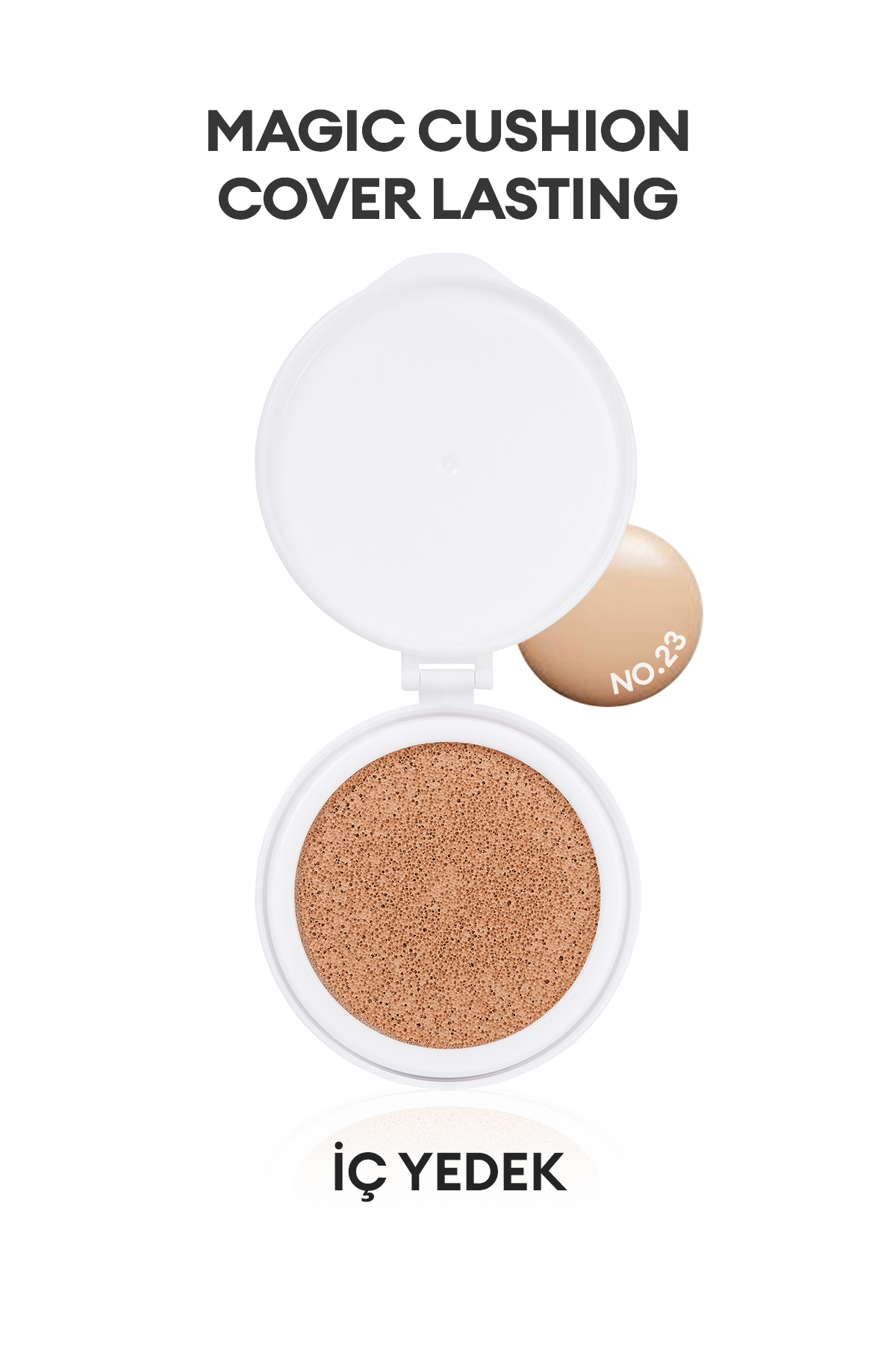 Missha Yarı Mat Görünüm Sunan Cushion Fondöten (İç Yedek) Magic Cushion Cover Lasting SPF50+/PA+++ (No.23) - Fiyatı, Yorumları