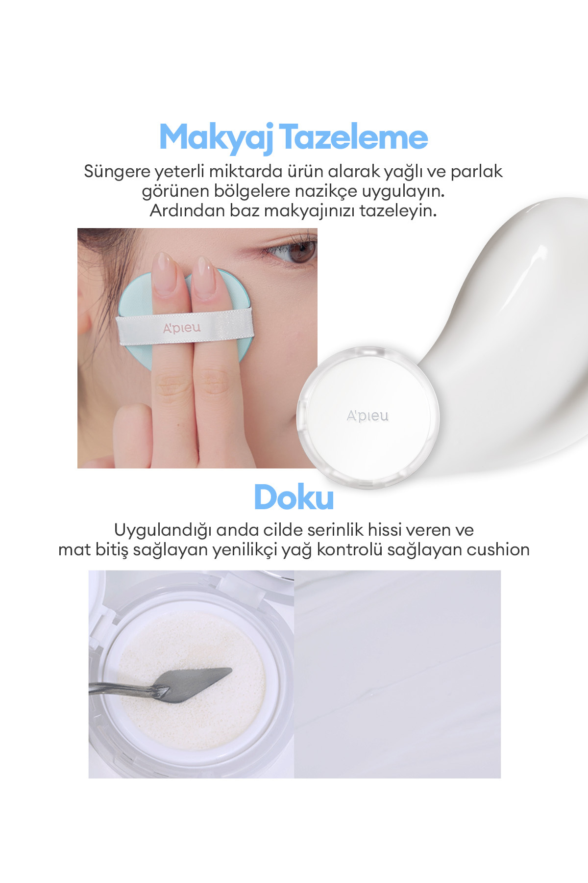 پودر مایع نوآورانه A'PIEU Waterlock Finisher با کنترل چربی و حاوی اسید هیالورونیک